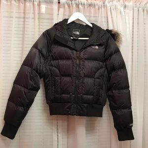 New! The North Face jacket with fur on hood